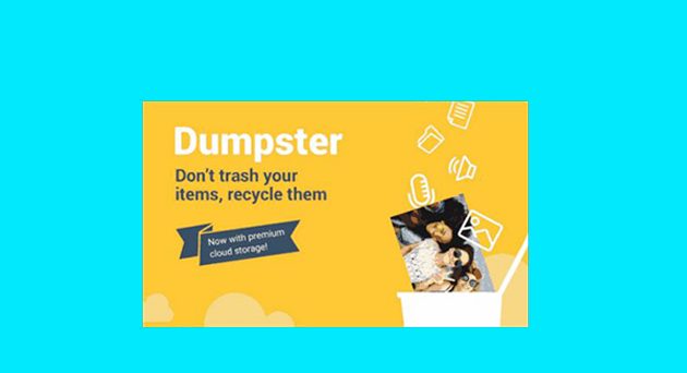 Dumpster Recycle Bin