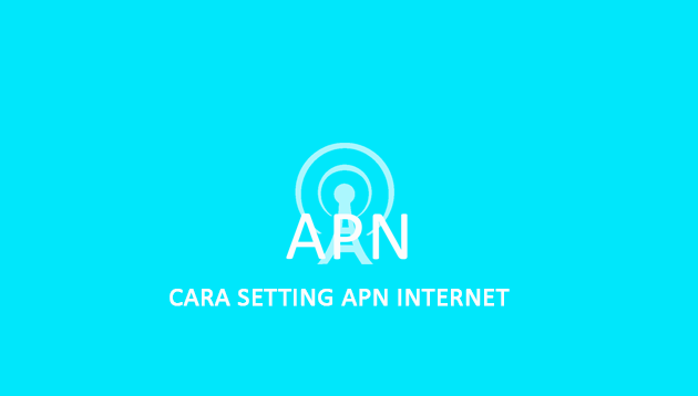 Cara Setting APN Internet