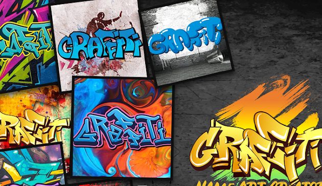 Graffiti name art creator
