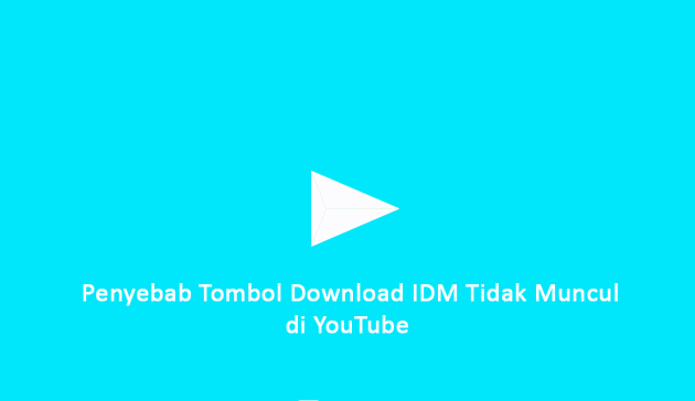 Penyebab Tombol Download IDM Tidak Muncul di YouTube