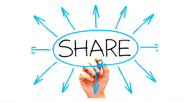 bagikan data atau share data