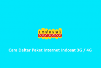 Cara Daftar Paket Internet Indosat